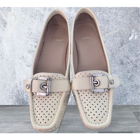 Stewart Weitzman Rivetmoc Flats Patent Leather loafers - Picture 4 of 10